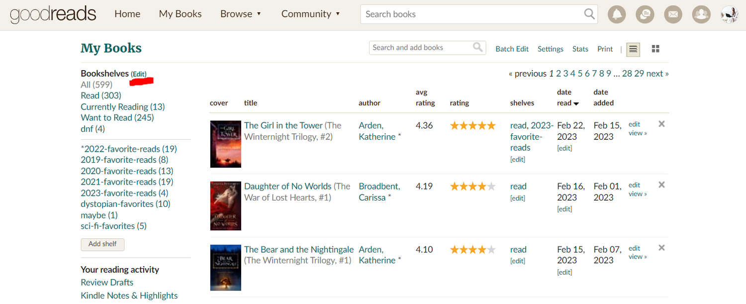 How to Create a ‘DNF’ Shelf on Your Goodreads Profile — Books Are My