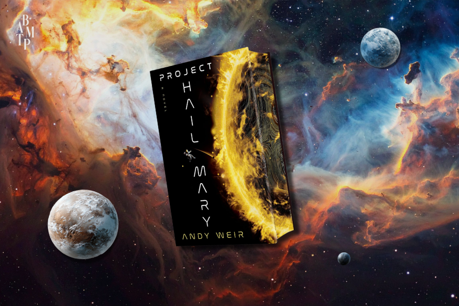 Special limited edition, deluxe edition of Project Hail Mary by Andy Weir with sprayed edges and a newly designed cover