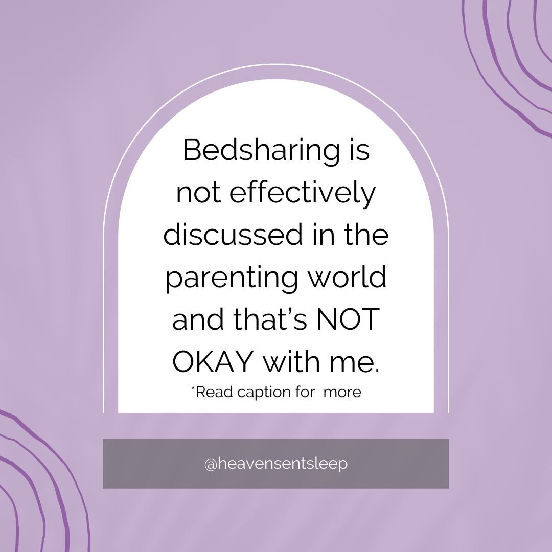 Bedsharing is my *least* favorite topic to talk about and here&rsquo;s why...

It gets HEATED. 

But here&rsquo;s the thing: Bedsharing is not effectively discussed in the parenting world -- and that&rsquo;s not okay with me.

The extent of bedsharin