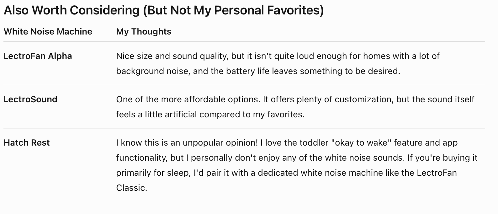 best white noise for baby sleep