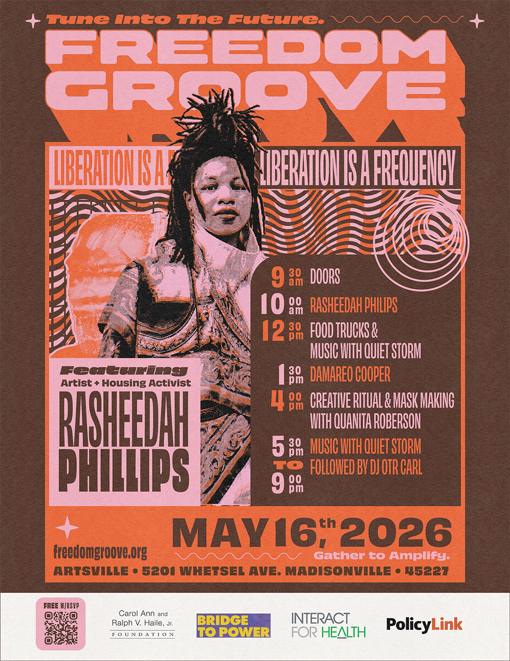 Rasheeda Phillips_Freedom Groove_For Socials_2026_Poster.png