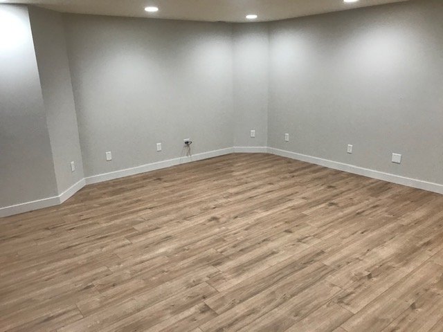 New Flooring: Basement Remodel