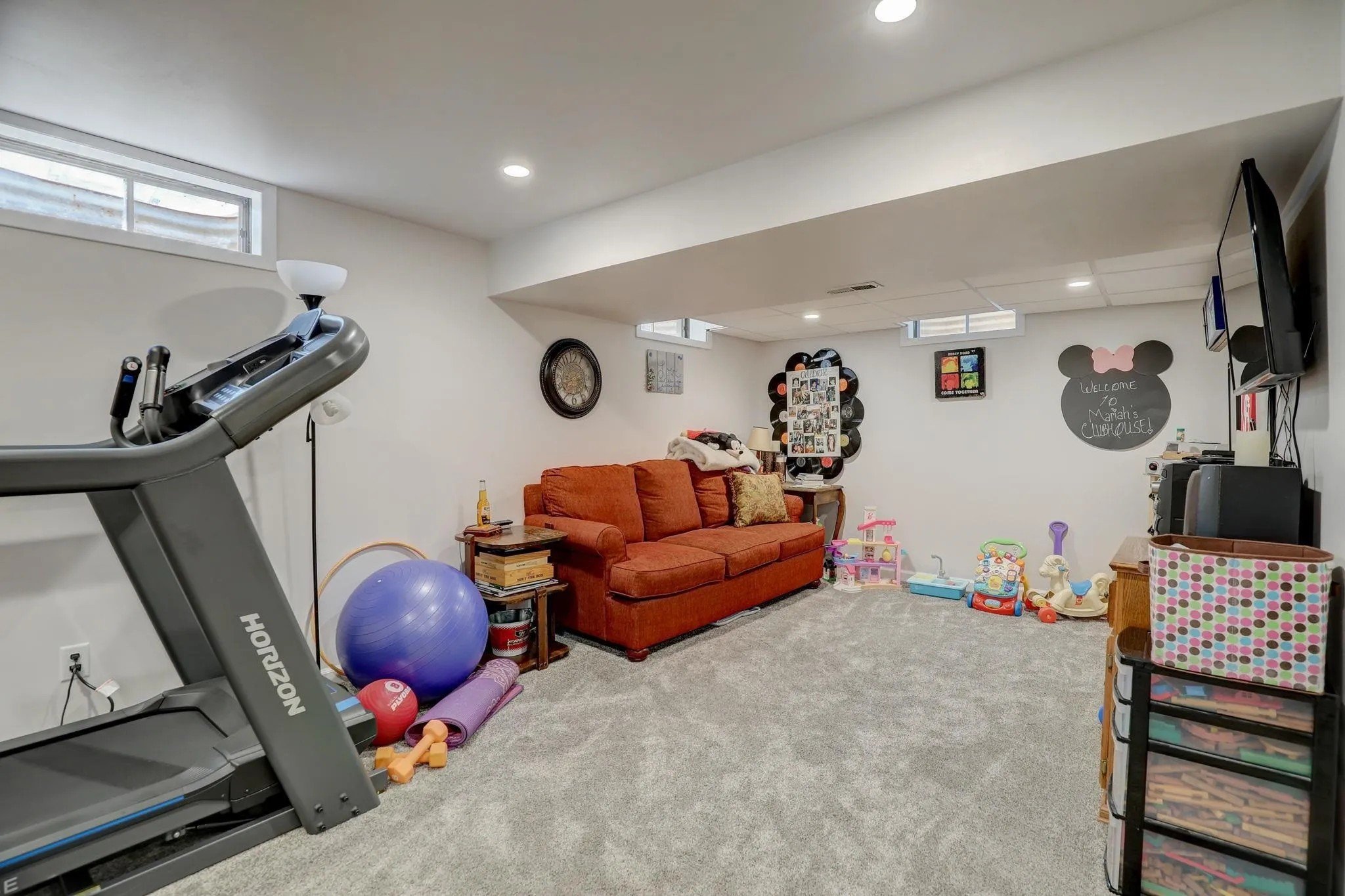 After: Basement_ Knight House. Full Remodel.