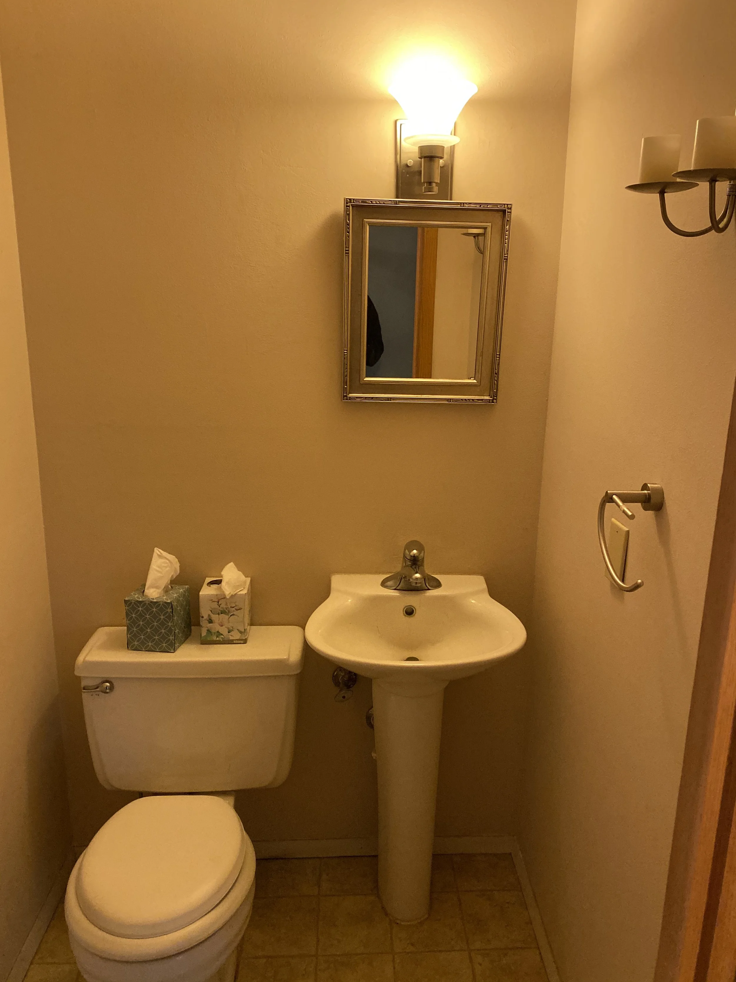 Before: Half Bathroom_ Knight House