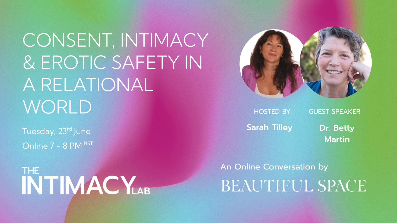 Consent, Intimacy &amp; Erotic Safety in a Relational World