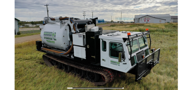 tracked hydrovac 