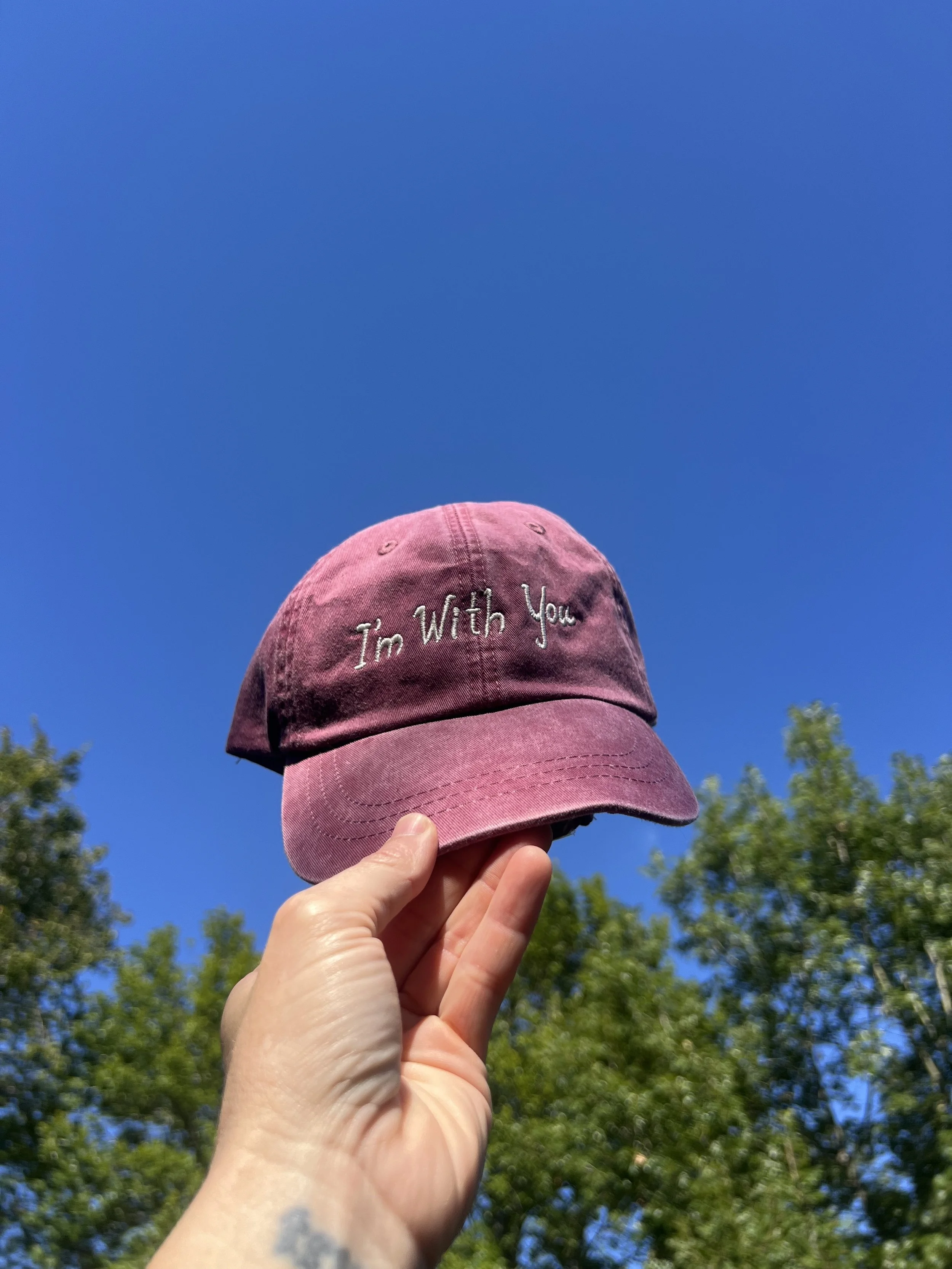 LIMITED EDITION I'm With You Dad Cap
