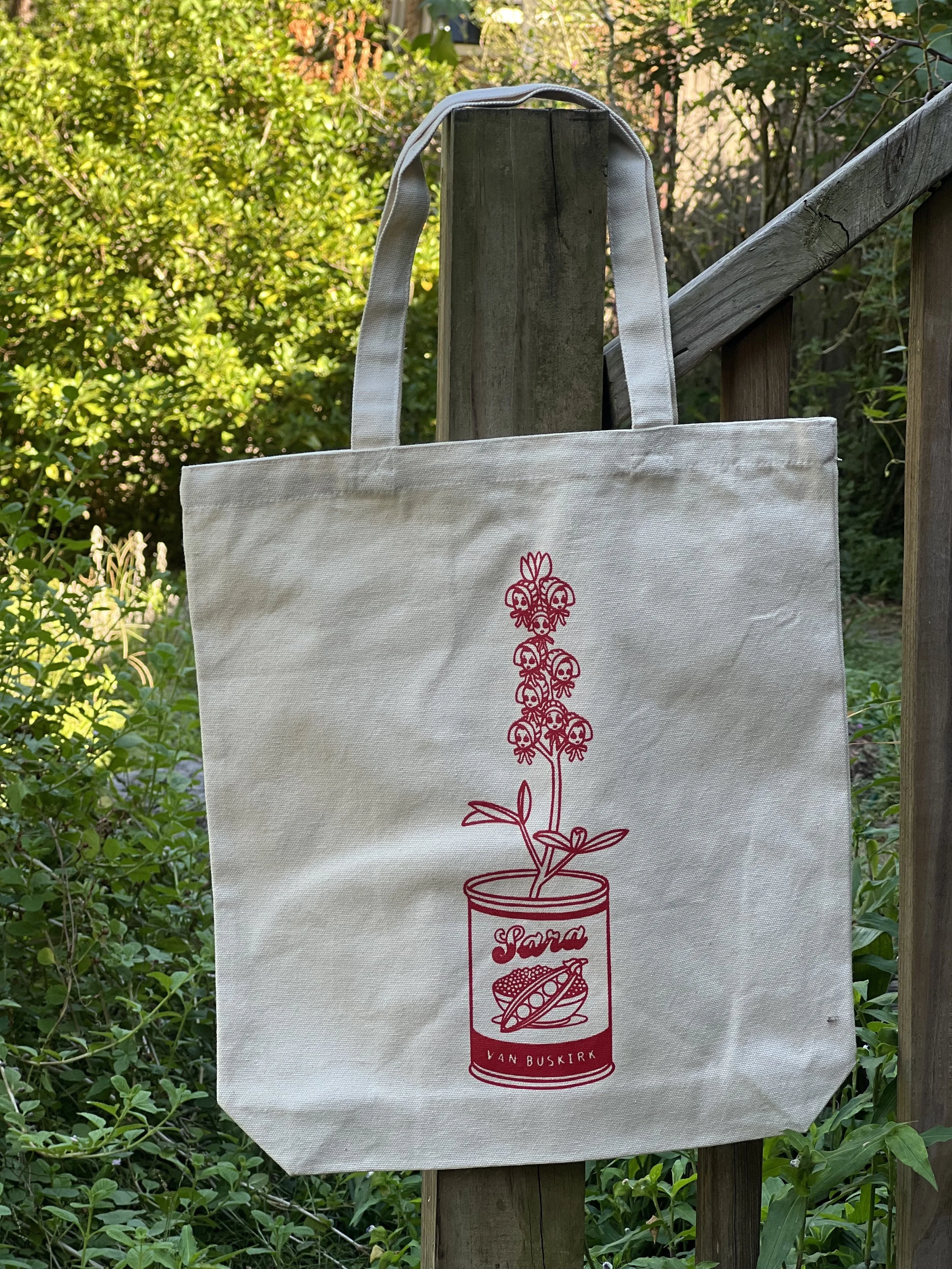 Sara Van Buskirk Canvas Tote