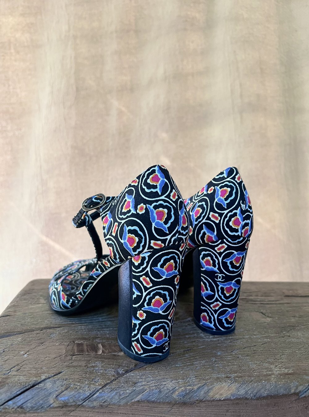 CHANEL シャネル ヴィンテージ ストライプ パンプス 37C CHANEL シャネル ヴィンテージ ストライプ パンプス 37C 楽天市場