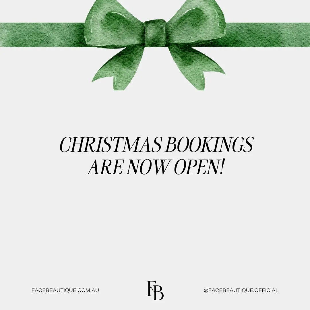 ✨🎄 CHRISTMAS BOOKINGS ARE NOW OPEN! 🎄✨
It’s the busiest and most wonderful time of year so if you’d love an appointment before Christmas, book in early as spots will go fast!
NEW OPENING HOURS (from now till December)
Monday: 9am &ndas