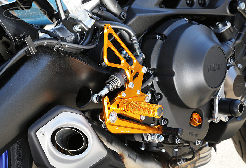 LE LEFOSSI Kit Plaquettes De Frein Avant + Arrière – Compatible Yamaha MT-07, MT-09, MT-10, Tracer, XSR900, FZ1, FZ-07, FZ-10 Et Plus