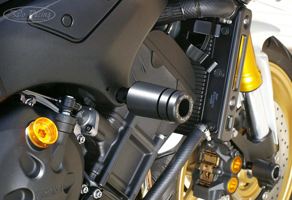 Slider moteur gauche R&G Racing noir Kawasaki Z900 17-18 - Pièces