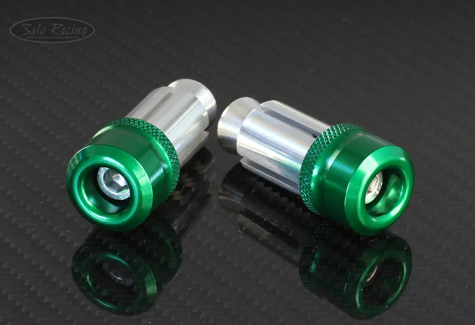 thumbnail image 2 of Pair 22mm Clip On Bar Ends With 14mm Bore Spigot Handlebar - R2D2 By JAYBEEBIKERBITS 2 of 2