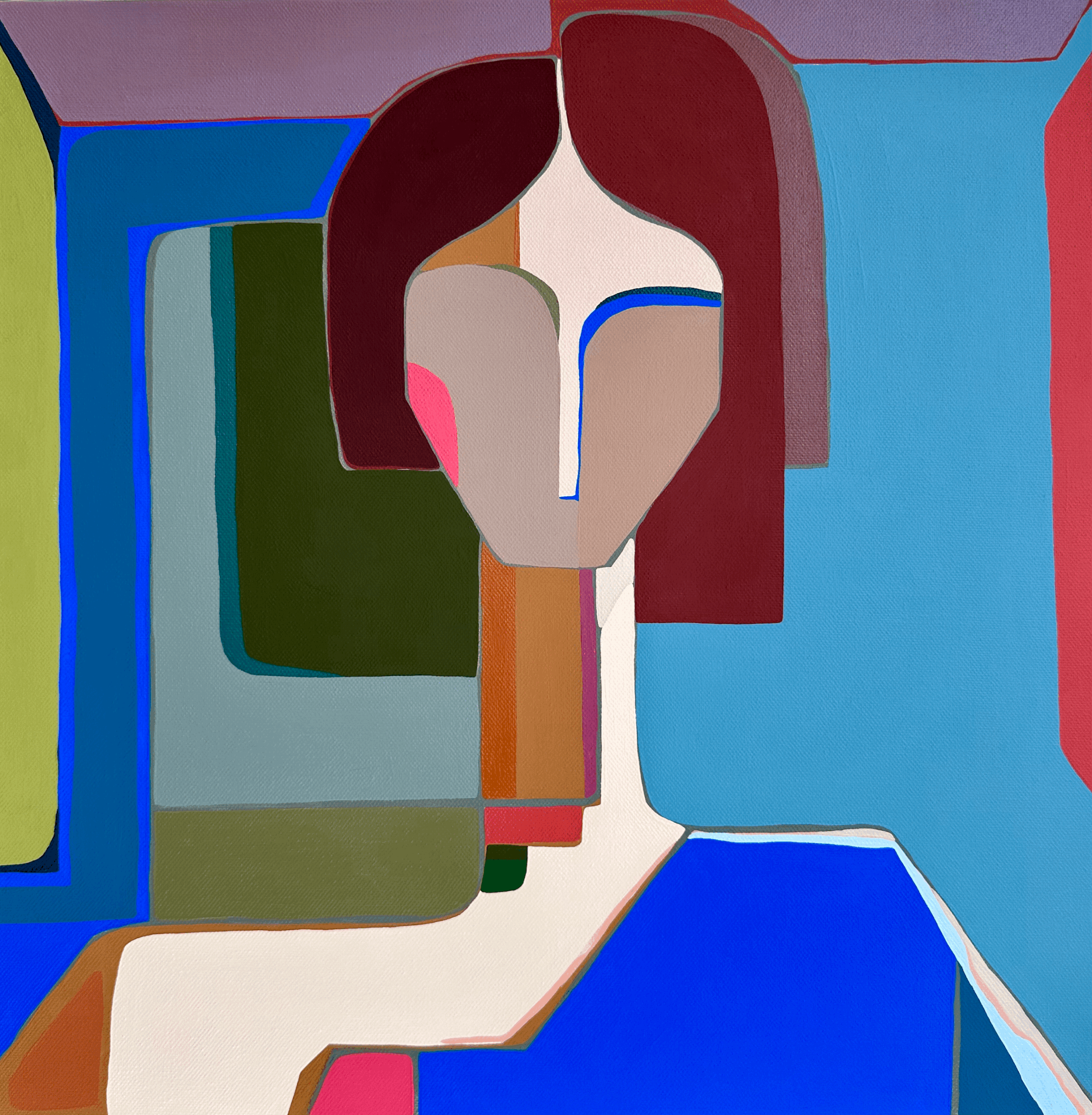 Bold mid century modern artwork for sale Australia