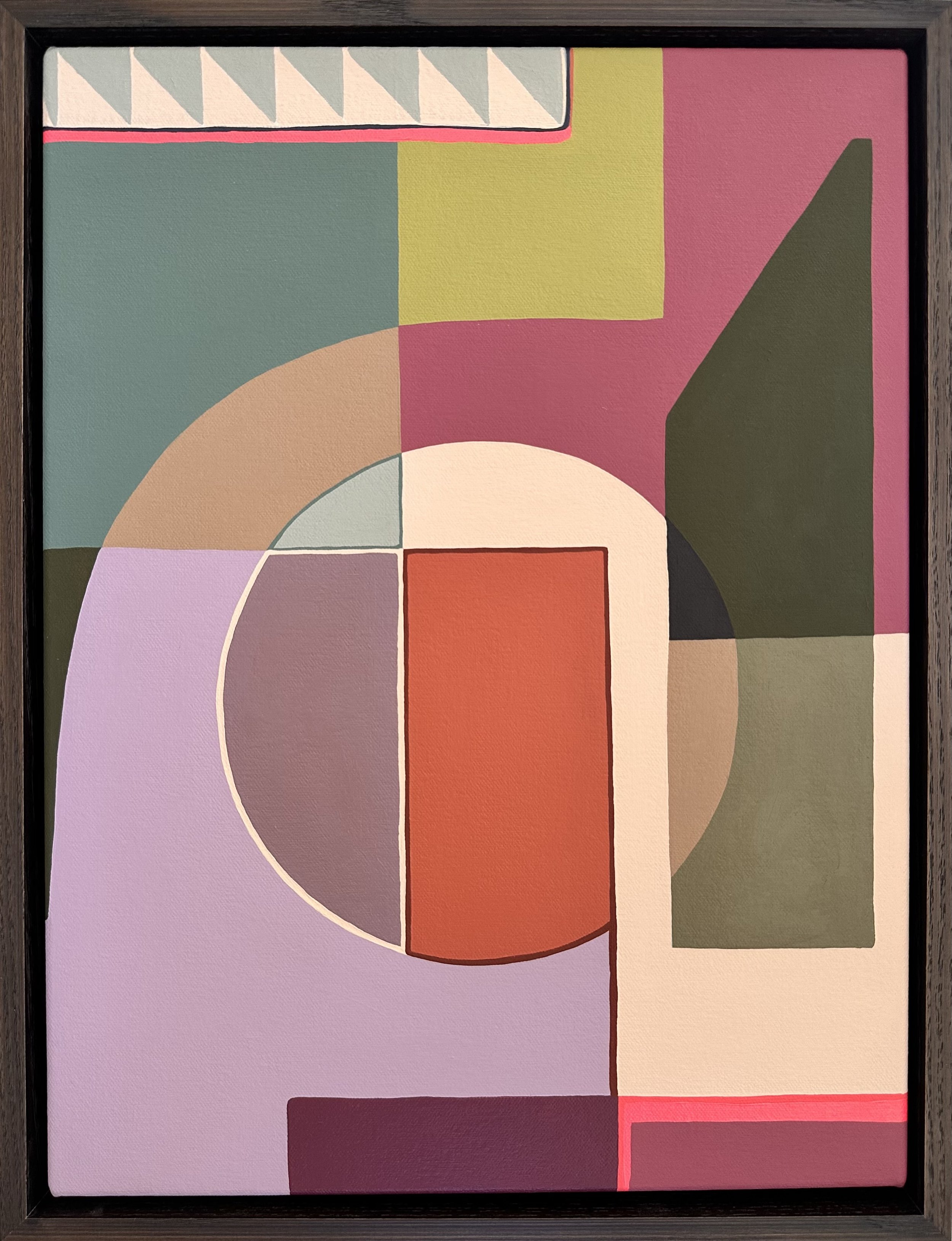 Original contemporary artwork “Turn of the Tide” inspired by ocean waves and feminine strength.