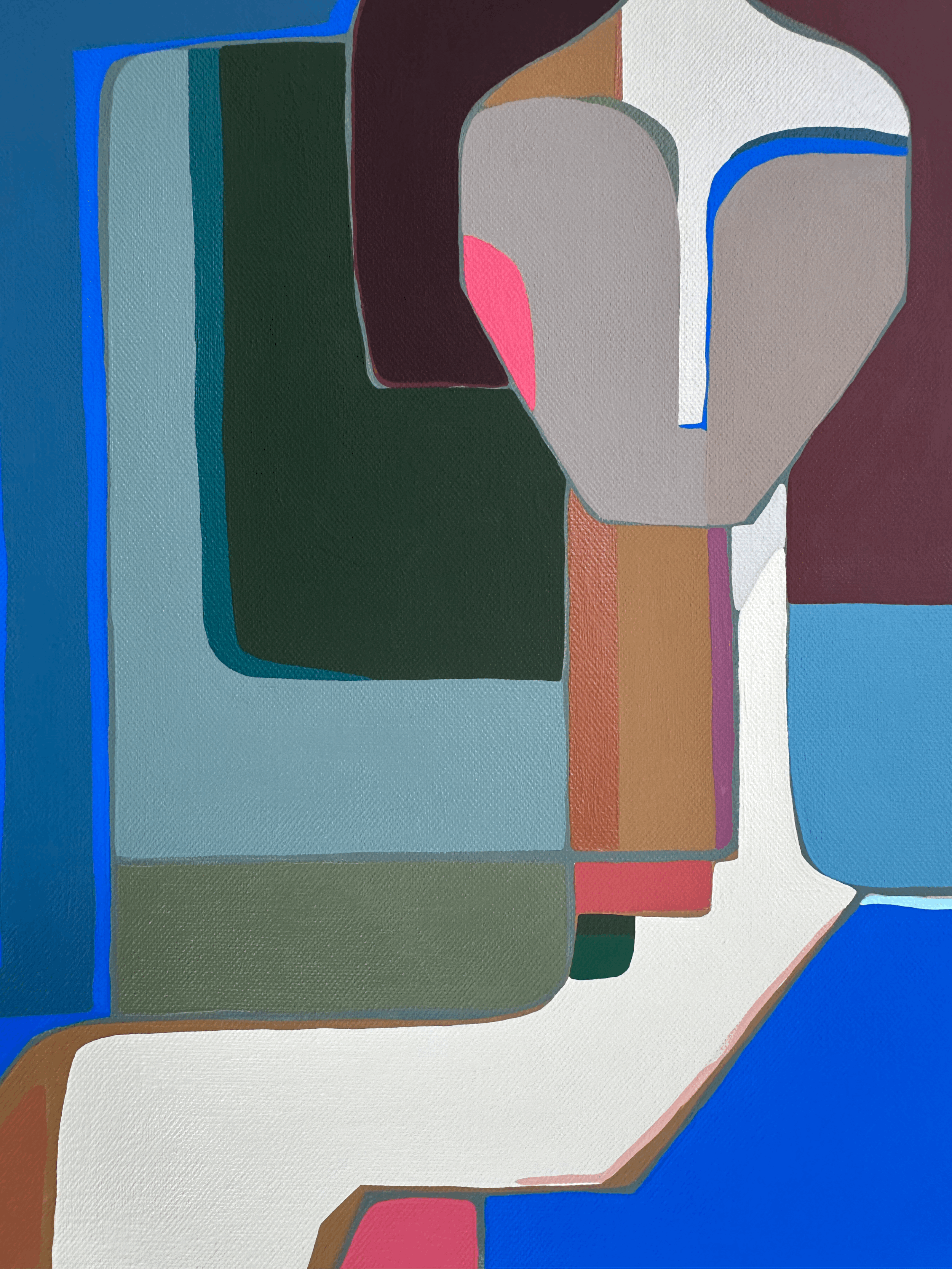 Vogue contemporary artwork by Australian artist Gina Ward for sale
