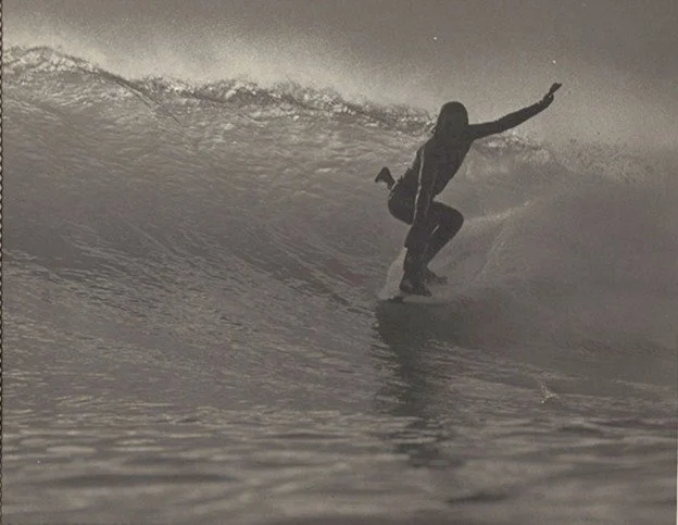 Jay Novak Surfing backside