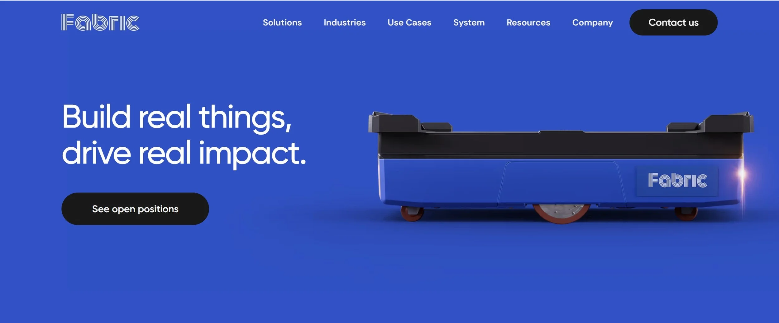 Fabric site copy