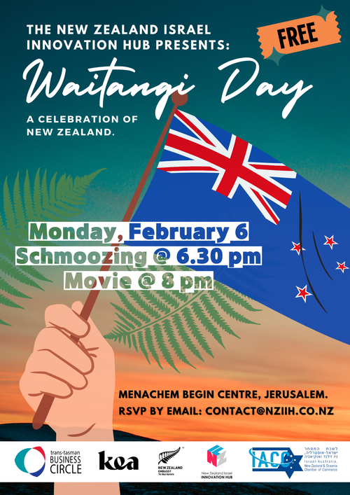 Celebrating Waitangi Day in Israel — Indigenous Coalition For Israel