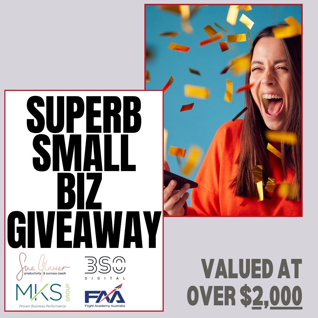 🎉Superb Small Biz GIVEAWAY🎉

The team at @Paperclippo has teamed up with some of the best small business
EXPERTS to put together the ultimate giveaway ideal for YOUR small business or startup.

Enter this superb small biz giveaway for your chance t