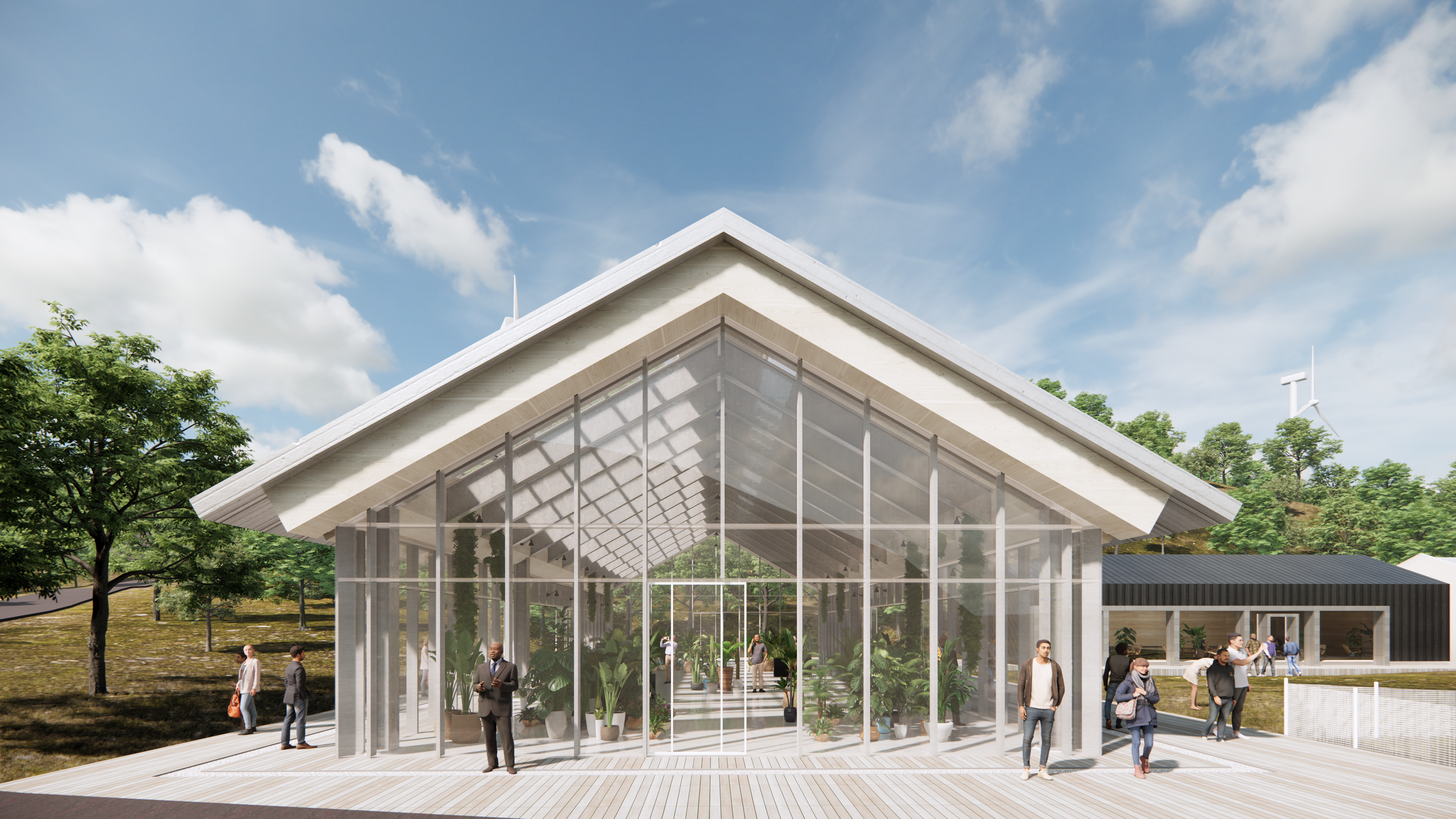 Sky Ranch Glass House — GA department Architects & Associates