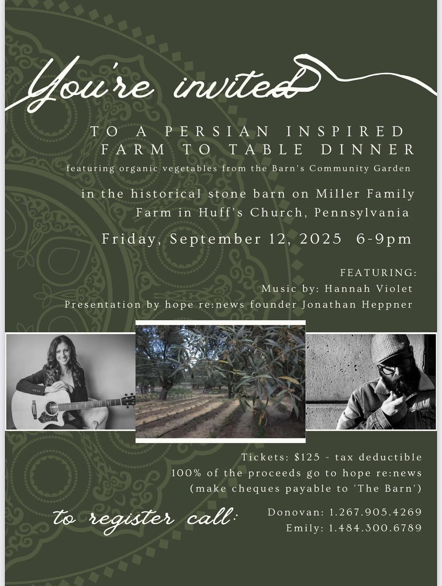 Farm to Table Dinner - Pennsylvania, USA