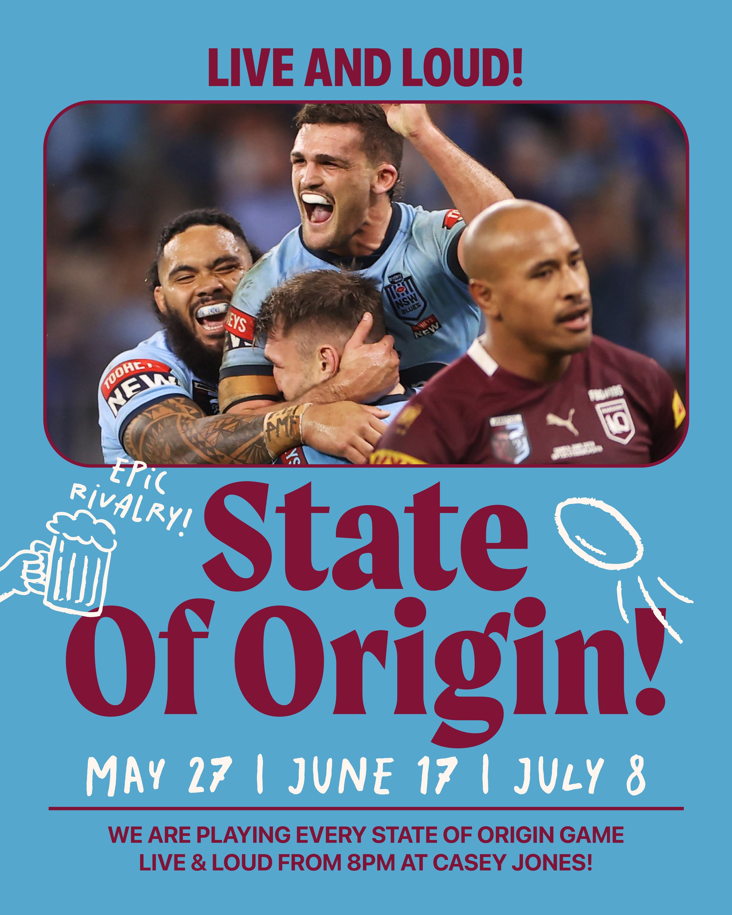 State Of Origin Live & Loud