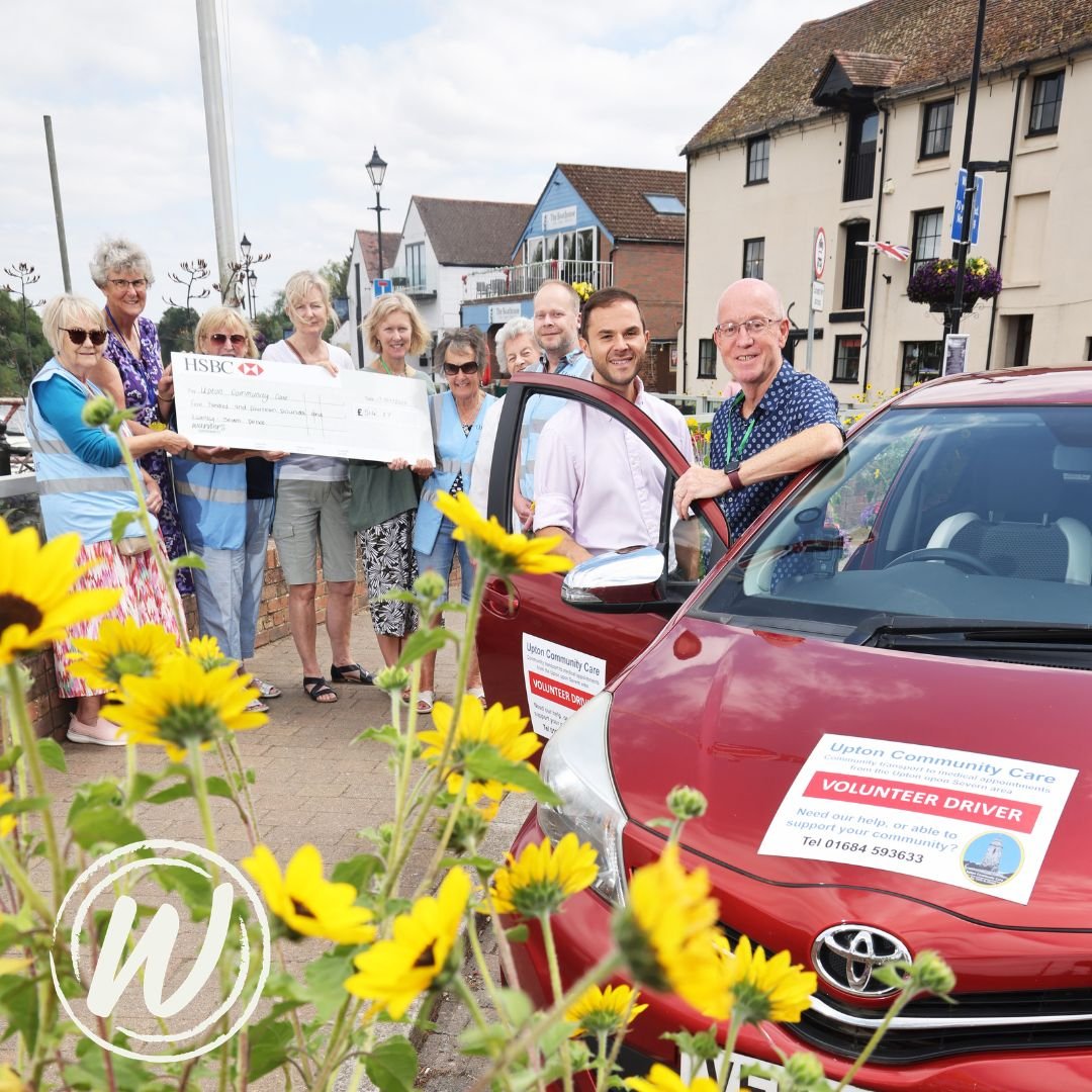 COMMUNITY SAVINGS SCHEME DONATES TO UPTON COMMUNITY CARE