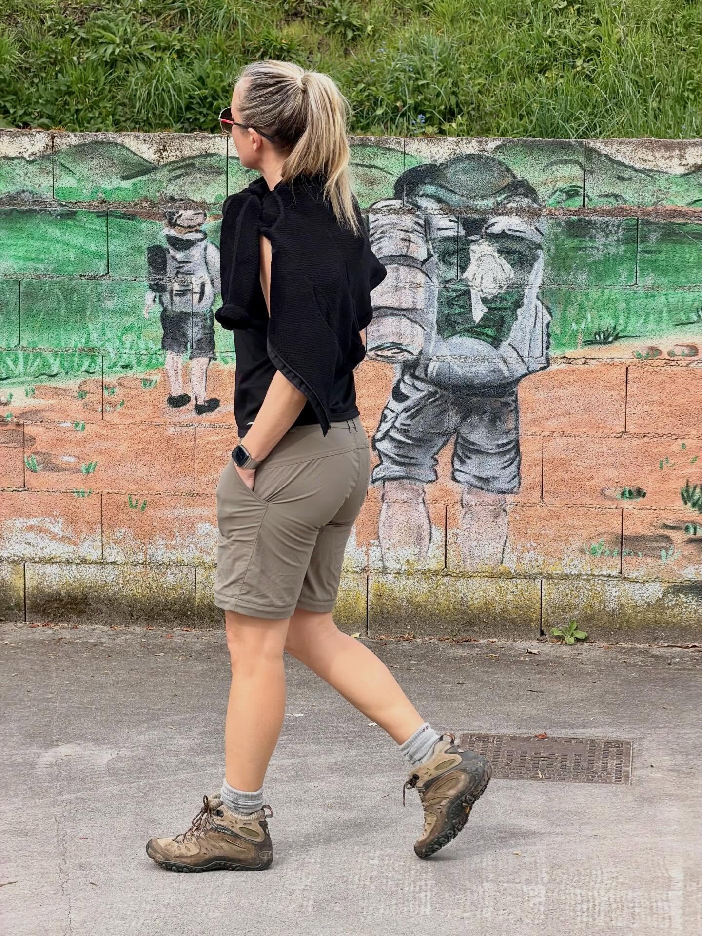 Day 1: Cami&ntilde;o Trail 

We woke in Sarria and had some free time in the morning to pick up our Camino passports and shells and any other bits we needed before a lovely lunch. We were supposed to hike just a couple of miles to warm up our legs. 9