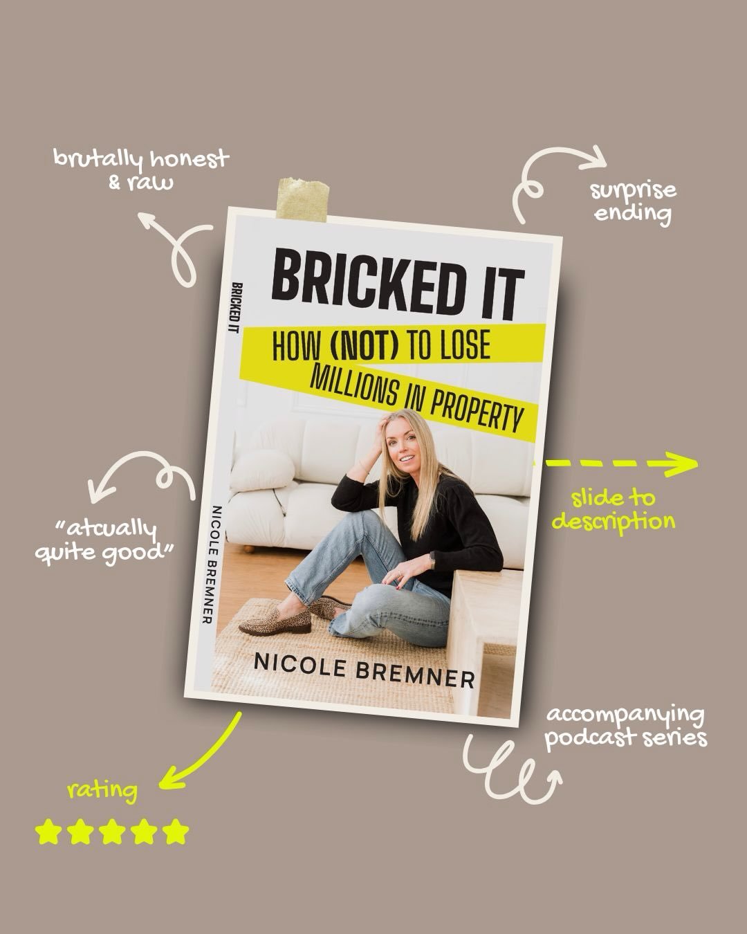 I wrote another book. This one was harder to write than the first. It&rsquo;s about what happens when everything falls apart. But you keep building anyway. 

Launching 1 April. You can preorder now 🫶🏼