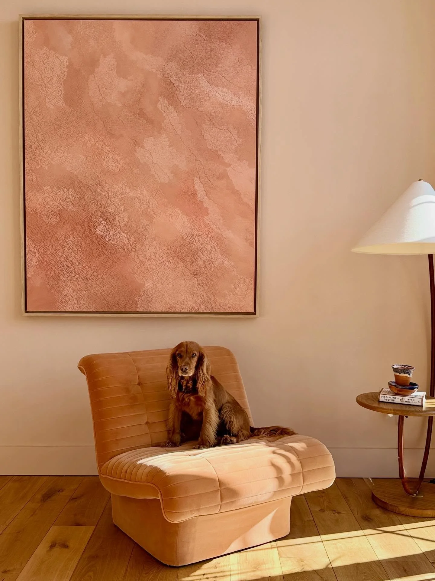 Finally I can unveil my new art! I&rsquo;ve been waiting for two paintings to be framed so I can feel like my riverside townhouse is complete. Earlier with week Paul hung them and that&rsquo;s it, project completed! 

(Well, there&rsquo;s still a lis