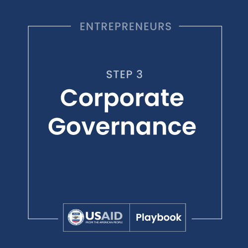Step 3: Corporate Governance