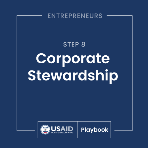 Step 8: Corporate Stewardship