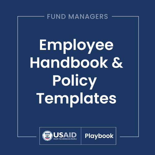 Employee Handbook and Policy Templates