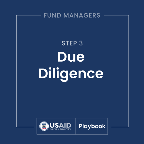 Step 3: Due Diligence