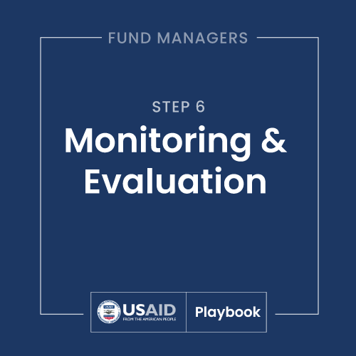 Step 6: Monitoring &amp; Evaluation