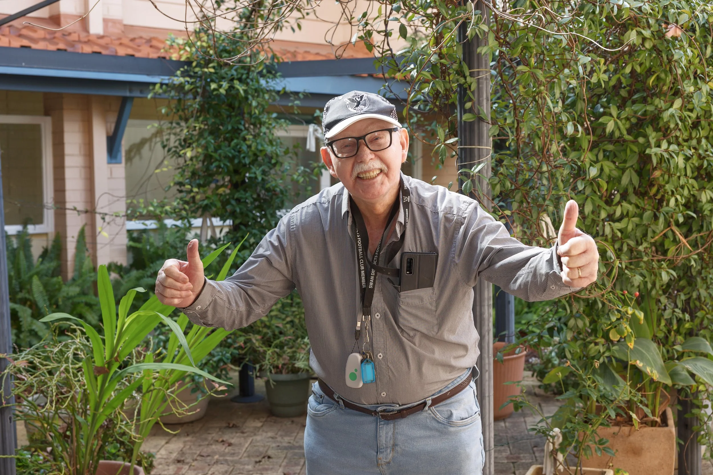 Photos of Nursing home residents in Perth, Western Australia