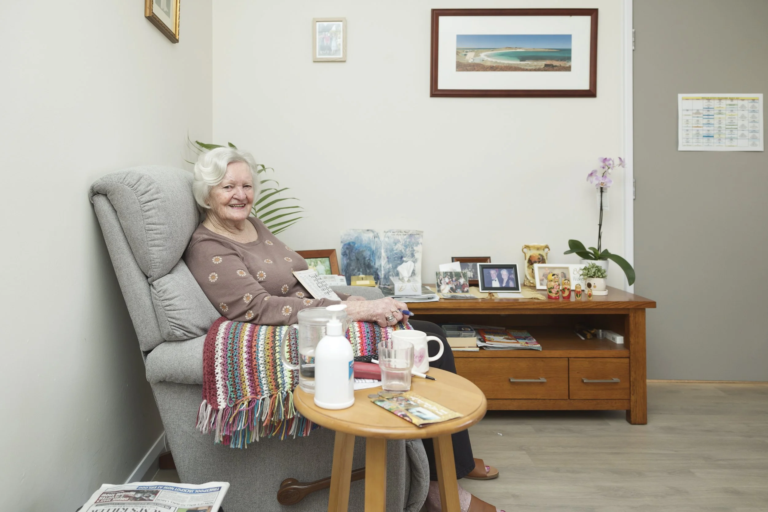 Photography of residents and staff in aged care in Perth western Australia by Still Media