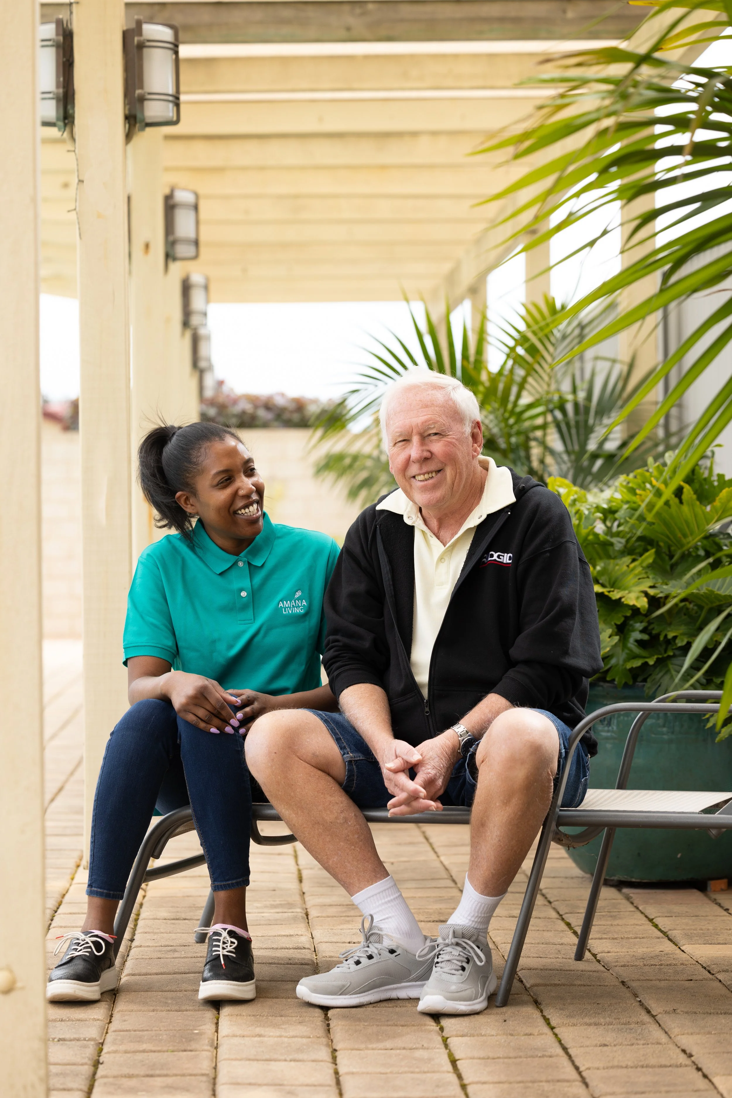 Photography of residents and staff in aged care in Perth western Australia by Still Media