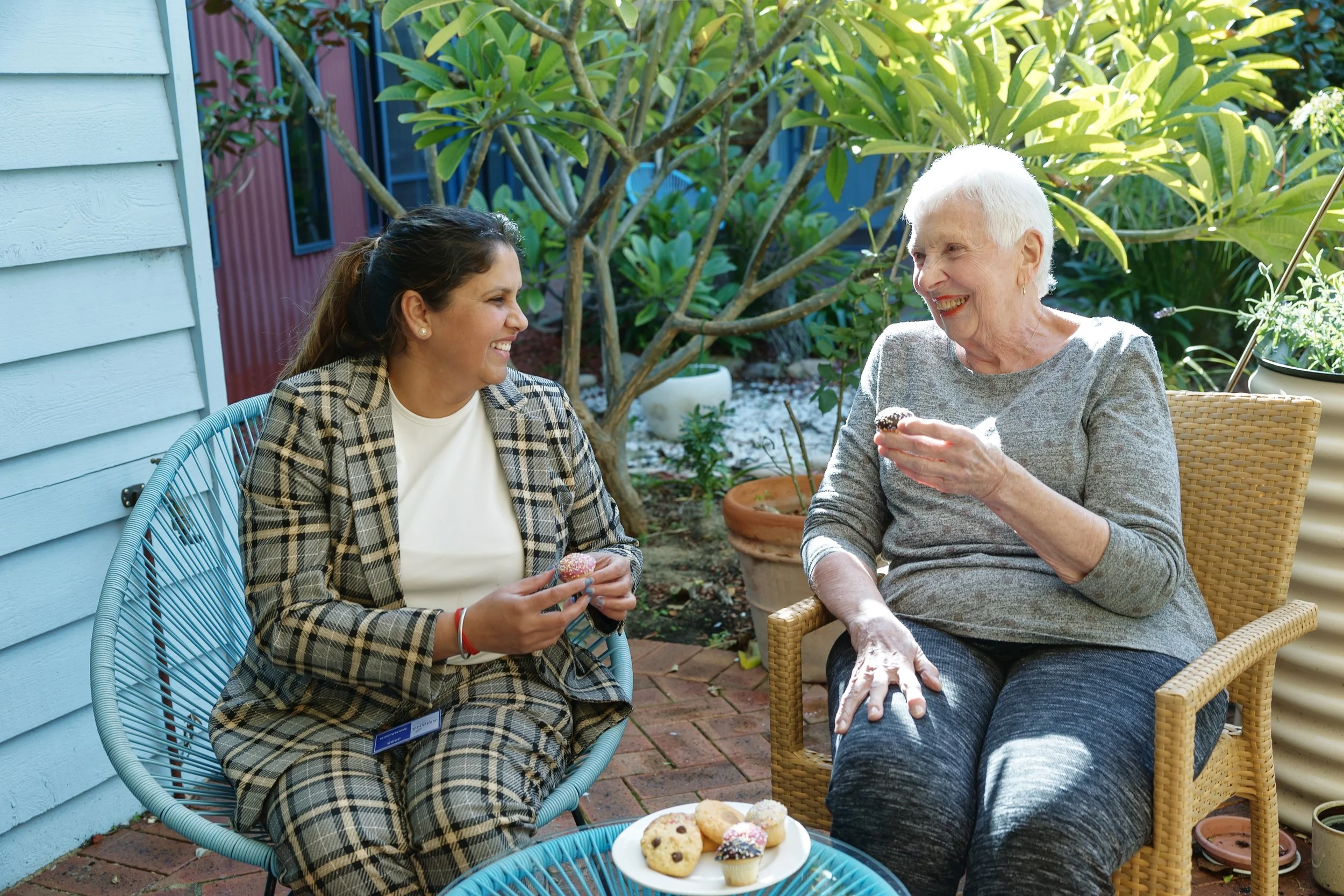 Photography of residents and staff in aged care in Perth western Australia by Still Media