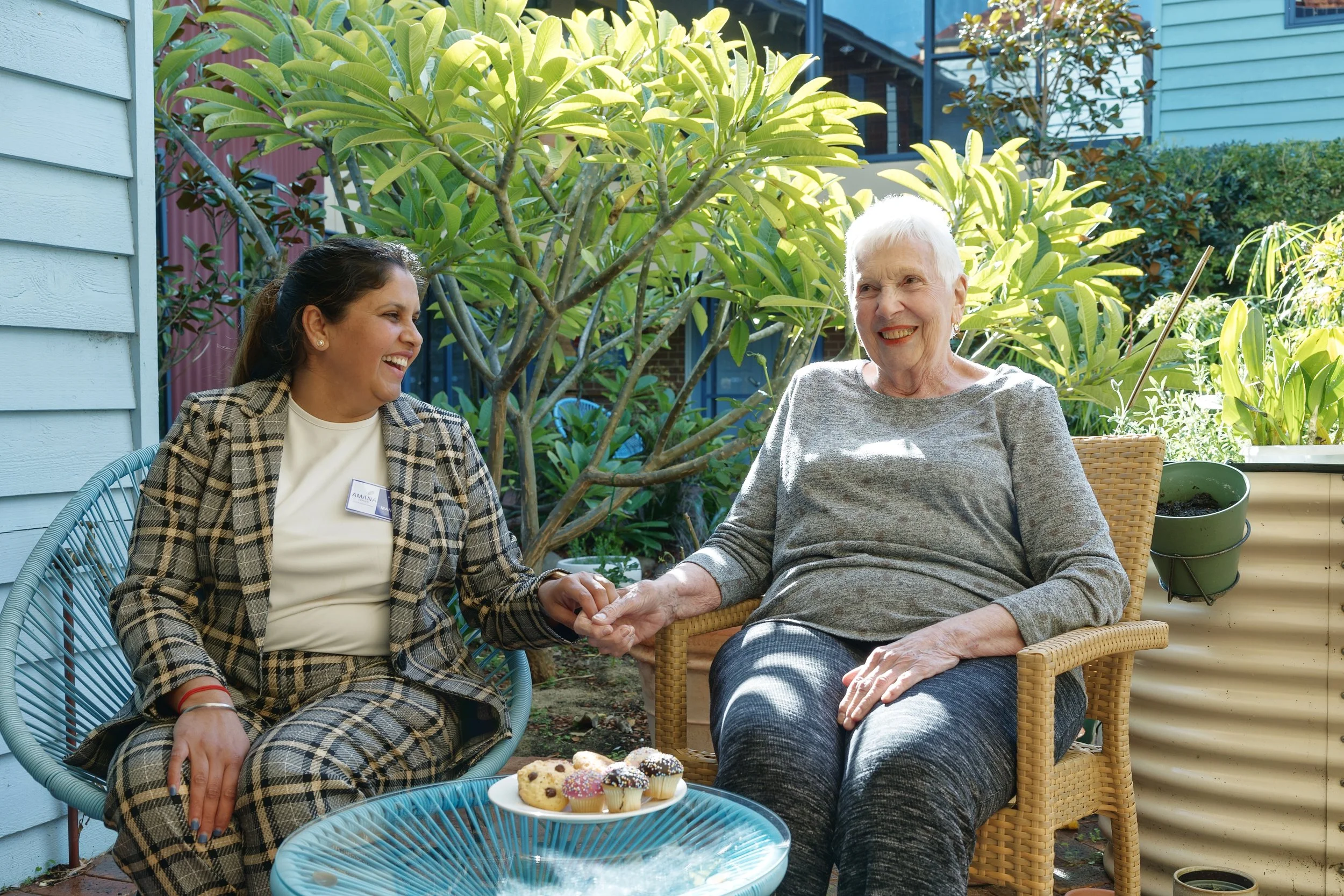 Photography of residents and staff in aged care in Perth western Australia by Still Media