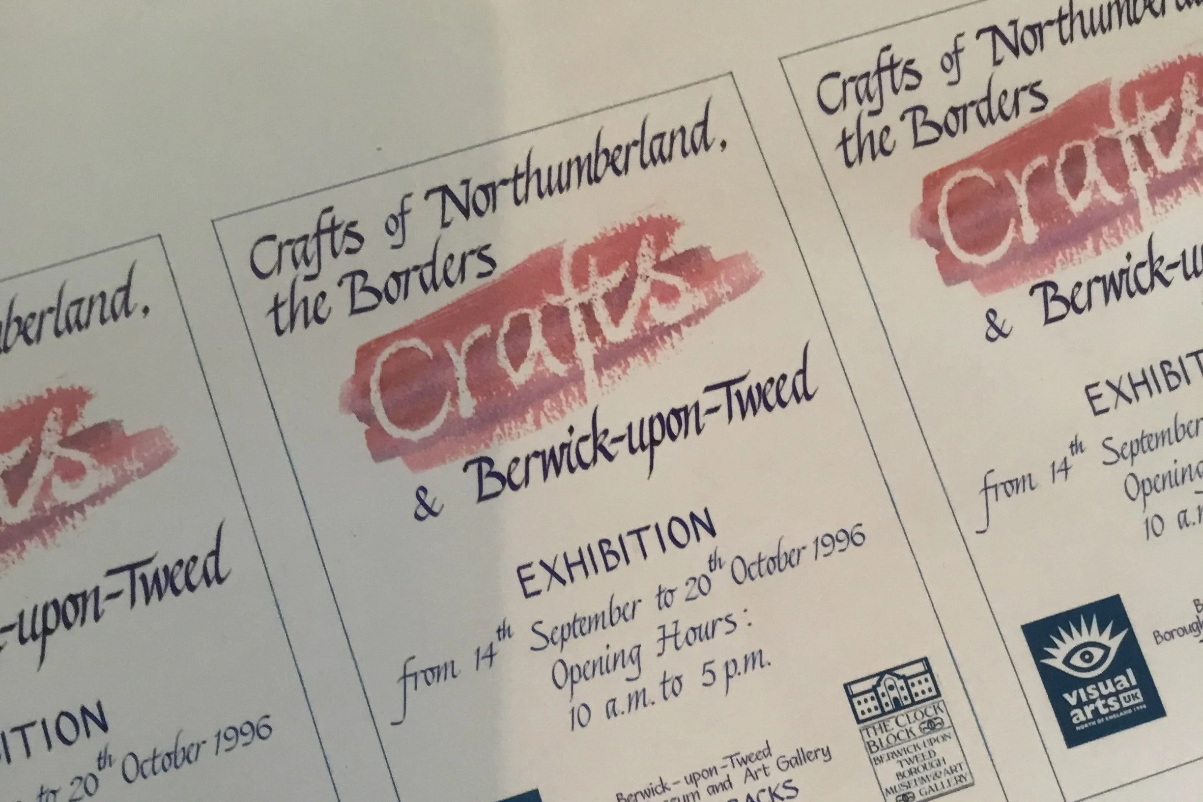 Exhibition Poster for Berwick u Tweed Museum