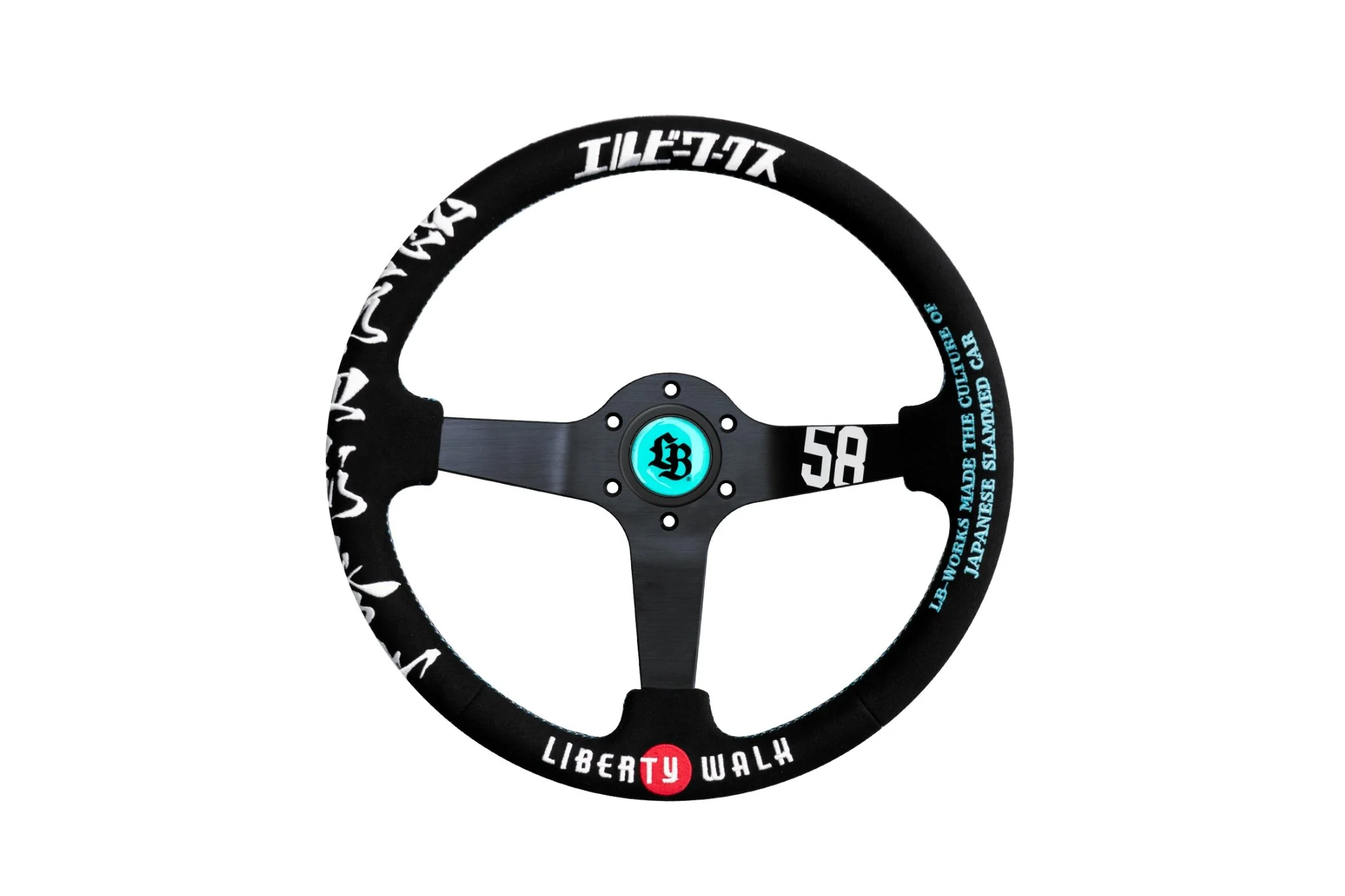 LIBERTY WALK Steering Wheel Ver.5 [with horn button]