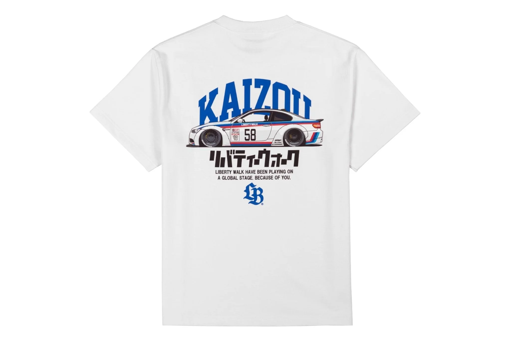 LIBERTY WALK KAIZOU Arch Logo BMW M3 Tee