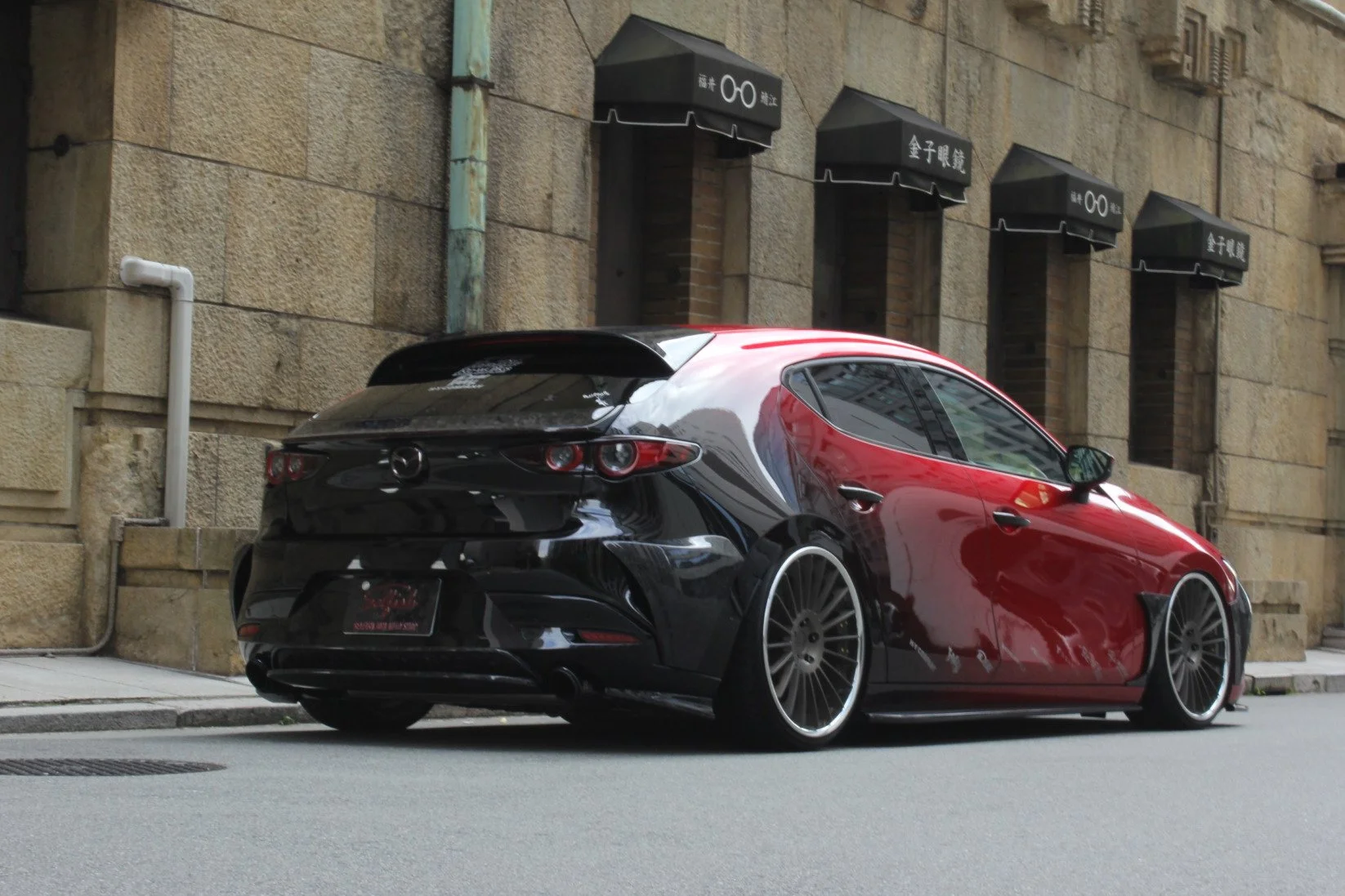 Selfish Mazda 3 BP (2019+) Rear Quarter Garnish Panels