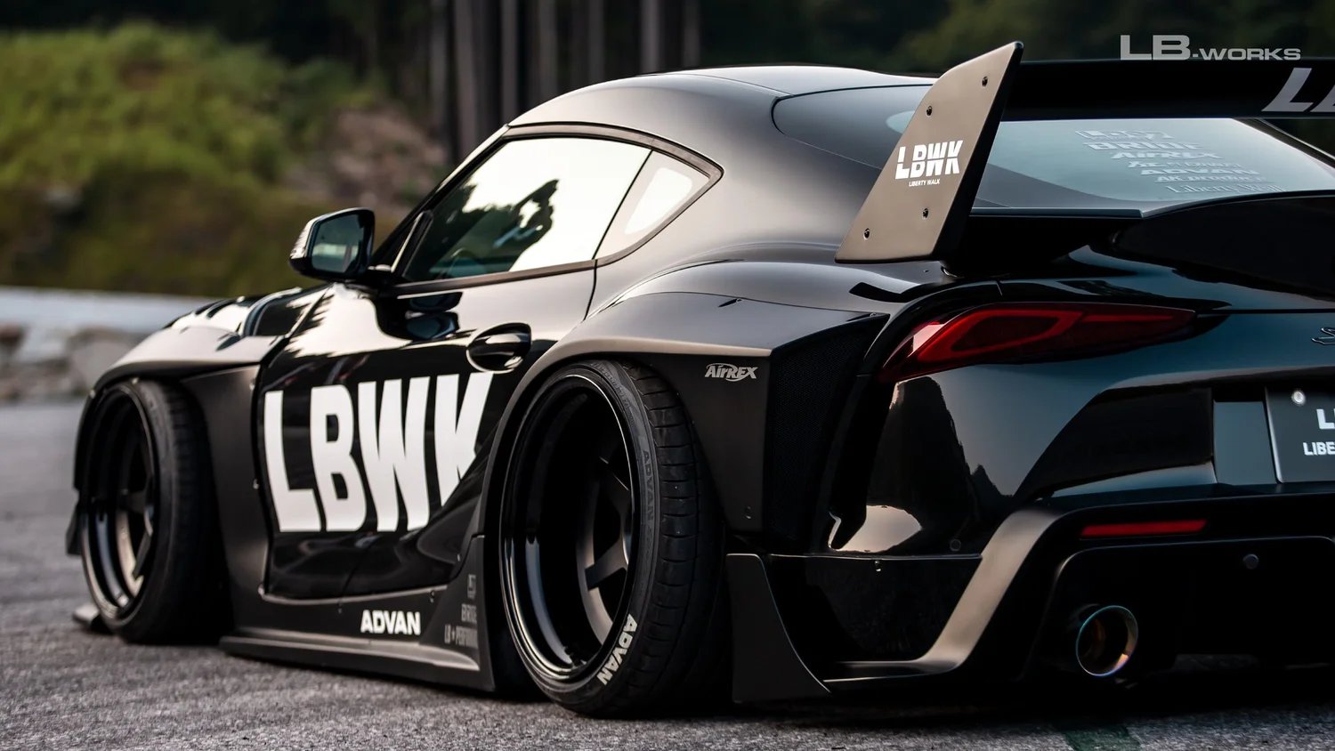 LIBERTY WALK MAZDA RX-3 Savanna Widebody Kit — HyperNight