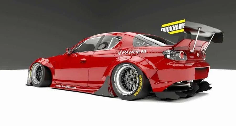 VeilSide Mazda RX8 SE3P VS D1-GT Model Complete Kit — HyperNight