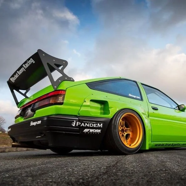 🚨 PANDEM AE86 KITS NOW AVAILABLE TO ORDER 🚨

Whether you're team Trueno or Levin, the legendary Pandem silhouette is back on the menu and ready to transform your Hachiroku into a street icon.

As Queensland&rsquo;s ONLY official Pandem dealer and f