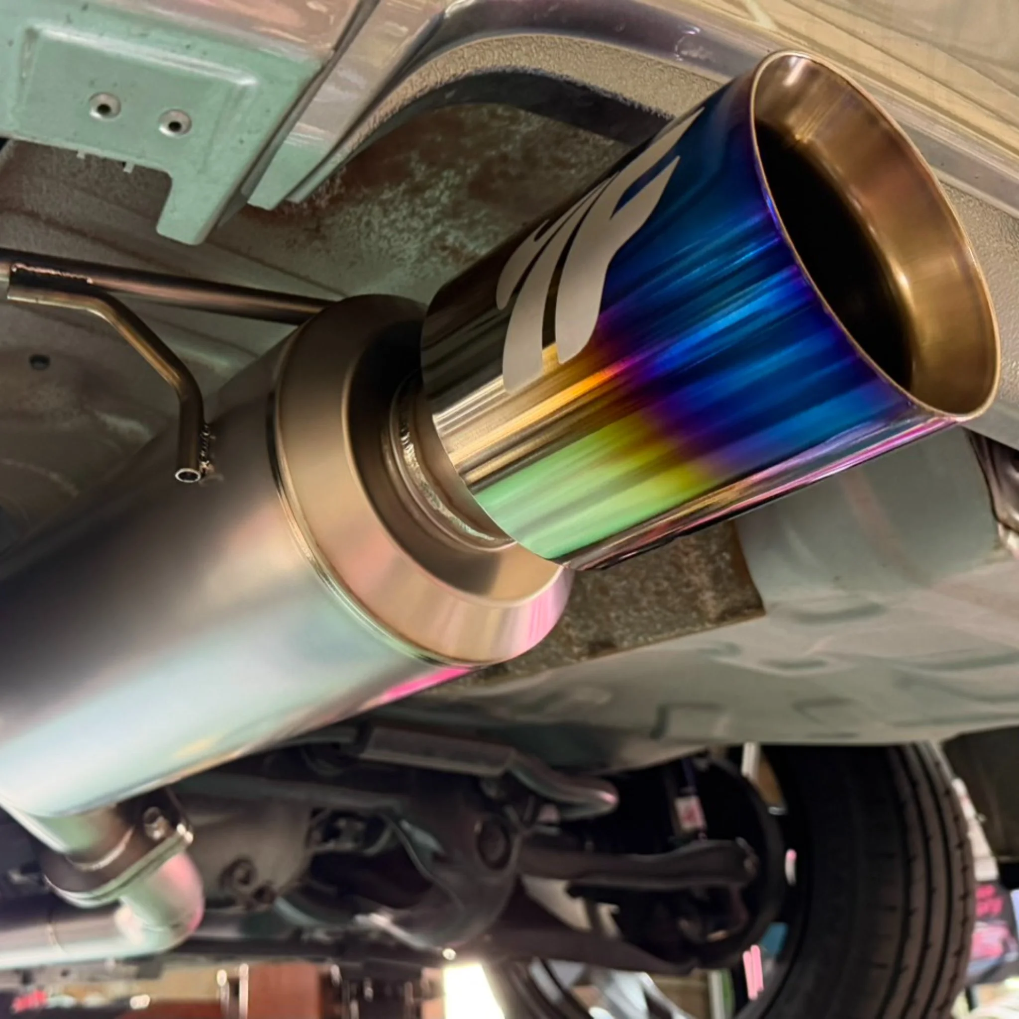 Yashio Factory Super Silent Titanium Muffler S15 N/A