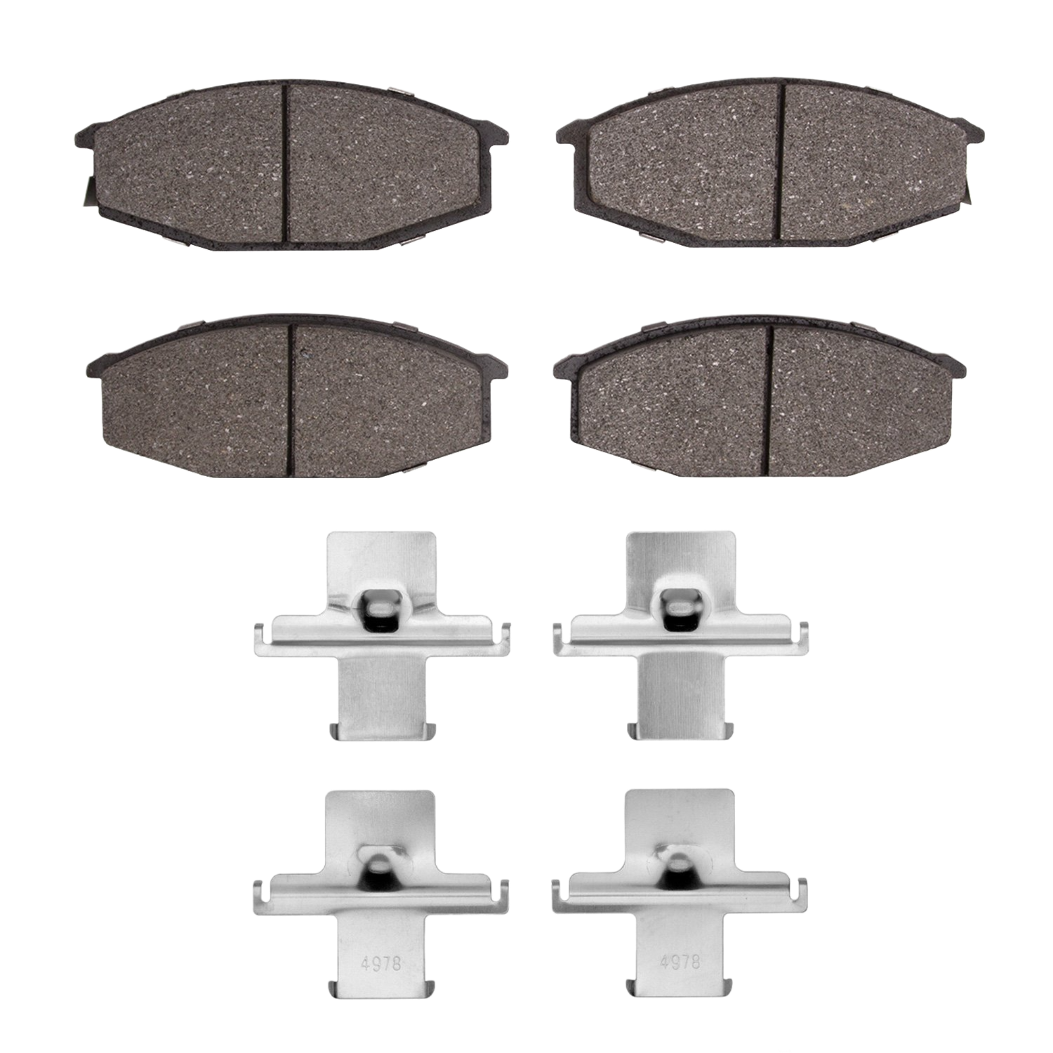 Nissan 280ZX S130Z Front Brake Pads + Hardware Kit